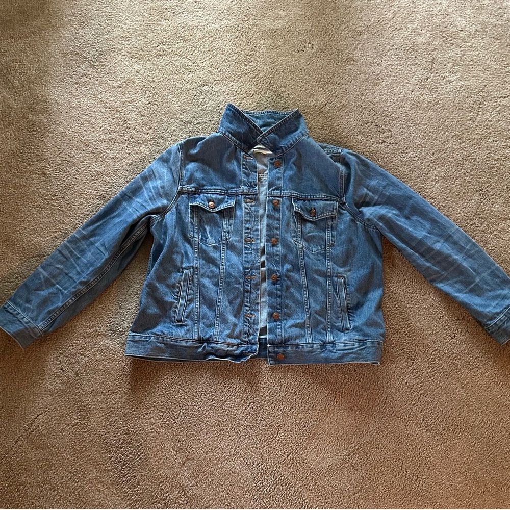 Madewell Women's Jean Jacket in Pinter Wash Size 2X